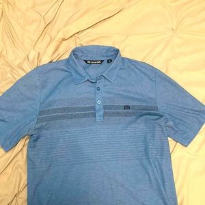 Blue Travis Mathew polo
